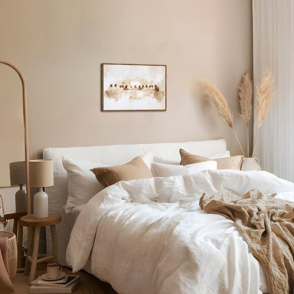 Jesus Last Supper Wall Art, Christian Wall Decor Paintings, Christ Pictures Reli - Picture 7 of 9